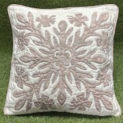 ハワイアンキルトクッションカバー　ハイビスカス