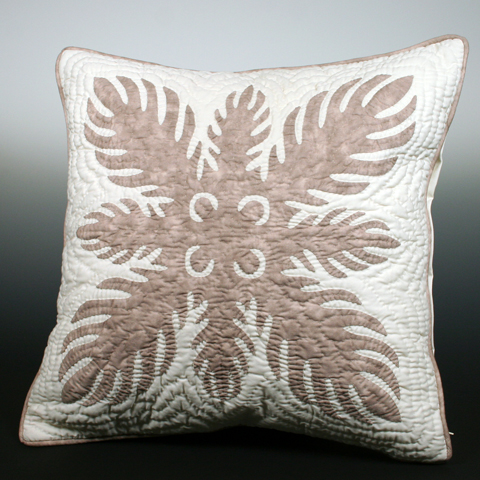 ハワイアンキルトクッションカバー