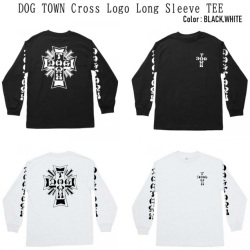 DOG TOWN ドッグタウン Cross Logo L/S TEE