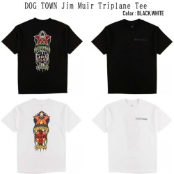 DOG TOWN ドッグタウン Jim Muir Triplane Tee