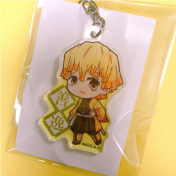 【鬼滅の刃】てくトコアクリルキーホルダー　我妻善逸
