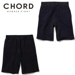 セール50%オフ　CHORD#8 コードナンバーエイト QUILTED SWEAT SHORTS ショーツ