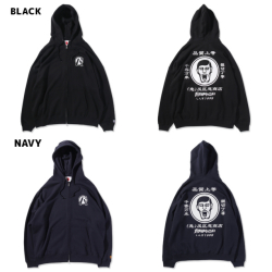 パンクドランカーズ　BIG ZIP パーカー　反区怒商店　L PUNK DRUNKERS(パンクドランカーズ)反区怒商店BIG.ZIPパーカ