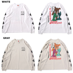 PDSxZOLLMENオール怪獣大決斗BIGロンTEE パンクドランカーズXL PUNK DRUNKERS - ［PDSxZOLLMEN］オール怪獣大決斗BIGロンTEE | DOLL