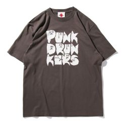 PUNK DRUNKERS パンクドランカーズ ロゴ星人TEE