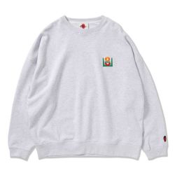 (予約)PUNK DRUNKERS パンクドランカーズ 8-NINE刺繍BIGトレーナー【26年3月】入荷予定