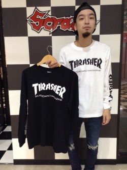 セール20%オフ　THRASHER スラッシャー MAG SLEEVR L/SロンT