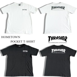 セール20%オフ　THRASHER　スラッシャー　HOMETOWN POCKETT-SHIRT