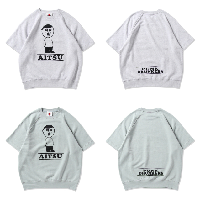 PUNK DRUNKERS パンクドランカーズ　アイツ半袖トレーナー