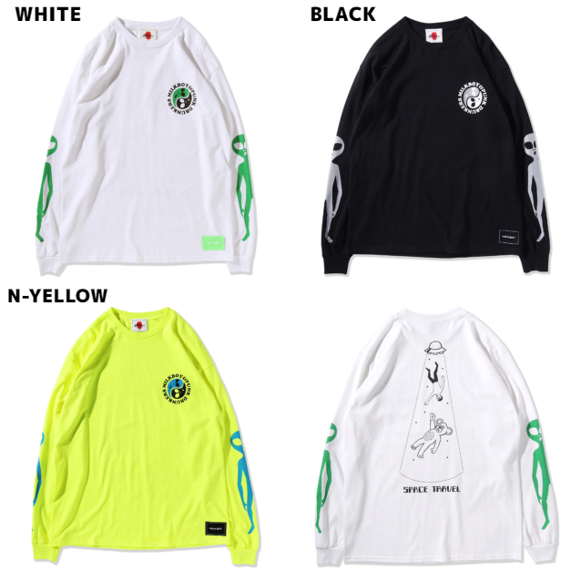 新品未使用　PUNKDRUNKERS 　パンクドランカーズ　THRASHER PUNK DRUNKERS パンクドランカーズ [PDSxMILKBOY]宇宙人ロンTEE
