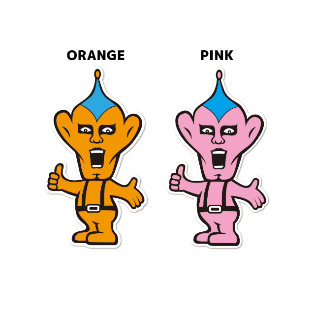 PUNK DRUNKERS パンクドランカーズ ステッカー/アーポくん