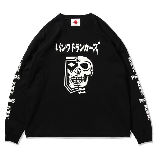 PUNK DRUNKERS パンクドランカーズ 驚愕髑髏BIGロンTEE