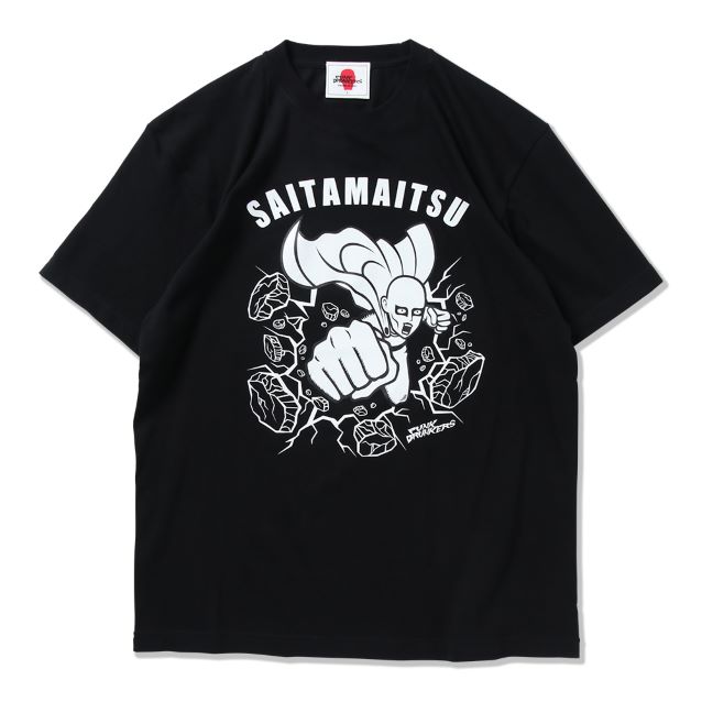 PUNK DRUNKERS パンクドランカーズ ［PDSxワンパンマン］SAITAMAITSU.TEE