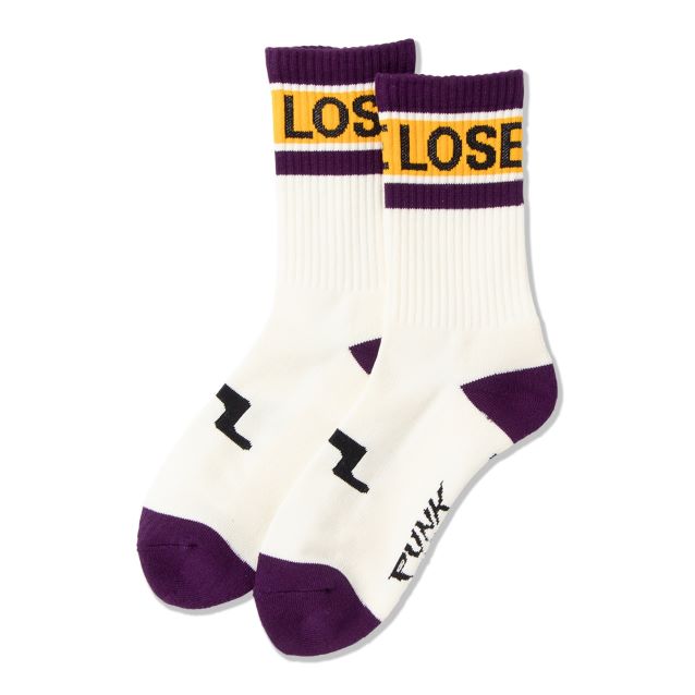 PUNK DRUNKERS パンクドランカーズ LOSEソックス