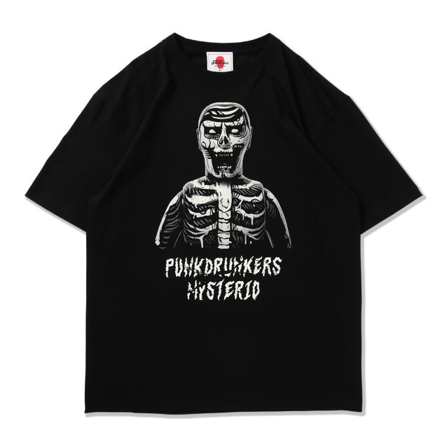 (予約)PUNK DRUNKERS パンクドランカーズ ［PDSxMysterio］スカルアイツTEE【26年1月】入荷予定
