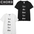 セール50%オフ　CHORD#8 コードナンバーエイト LET GO AND LET GOD TEE Tシャツ