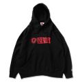 PUNK DRUNKERS パンクドランカーズ ムカデ漢字ロゴBIGパーカ
