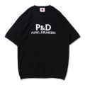 PUNK DRUNKERS パンクドランカーズ P&D半袖トレーナー