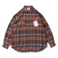 (予約)PUNK DRUNKERS パンクドランカーズ GUESTパスネルシャツ【25年9月】入荷予定