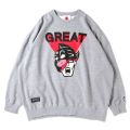 (予約)PUNK DRUNKERS パンクドランカーズ ［PDSxキン肉マン］GREATあいつBIGトレーナー【25年9月】入荷予定