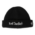 PUNK DRUNKERS パンクドランカーズ ペンで描いた様なロゴのニットCAP