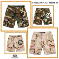 セール20%オフ　ROLLING CRADLE　ローリングクレイドル　CARGO CAMO SHORTS