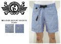 セール50%オフ　ROLLING CRADLE　ローリングクレイドル　WEATHER REPORT SHORTS ショーツ