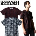 セール50%オフ　ZEPHYREN ゼファレン VNECK TEE BONEYARD Tシャツ