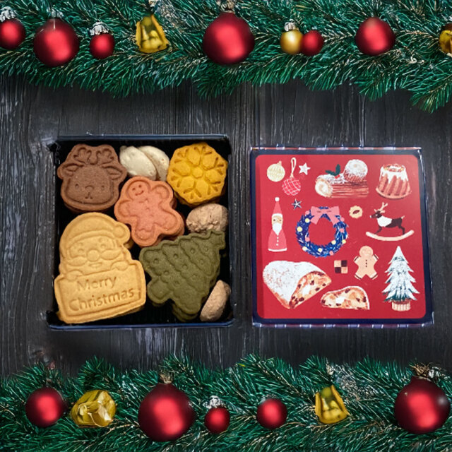 2026クリスマス限定ヴィーガンクッキー缶