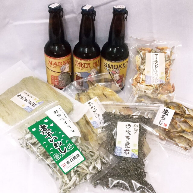 ビールと乾物セット