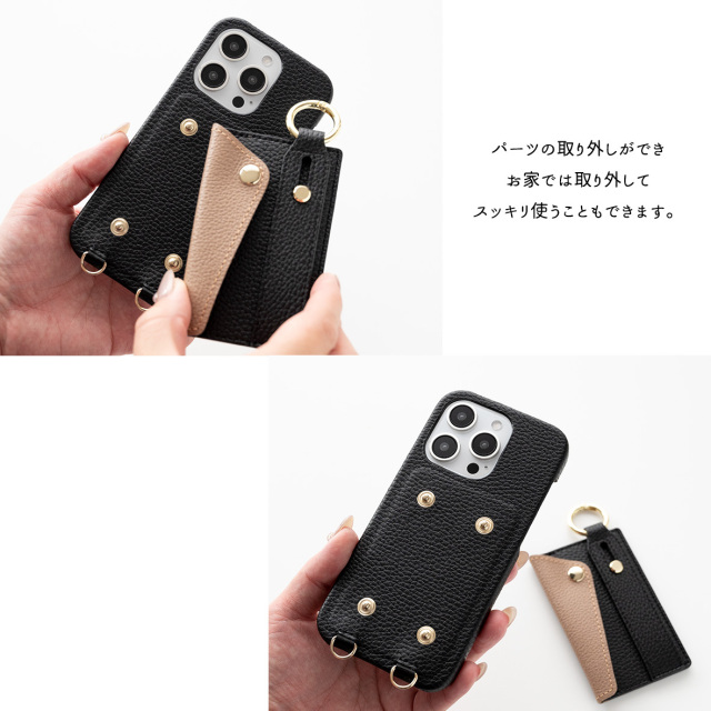 【 付け替え ベルト付き バイカラー フラップ 】