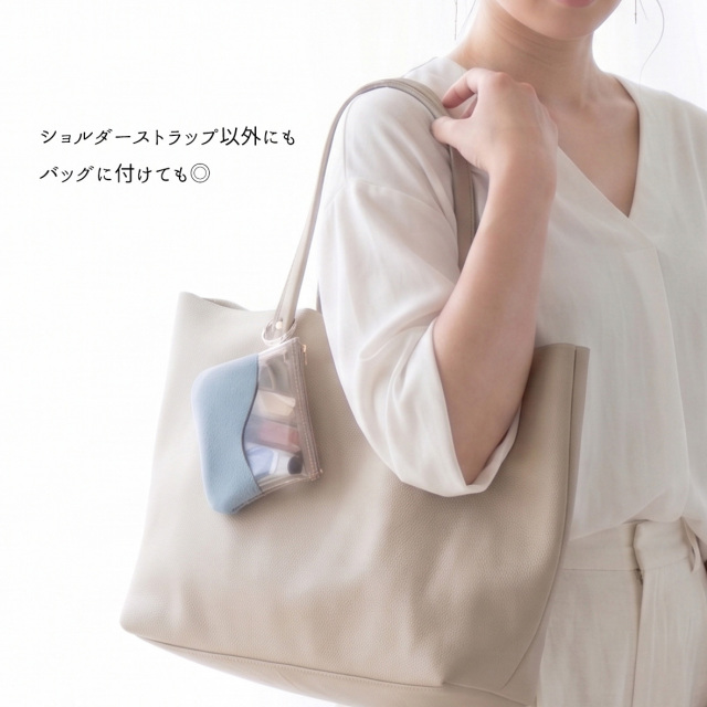 福袋 全機種対応 スマホケース 【 ちょいまる シュリンクレザー ストラップ リング付クリアポーチセット 】