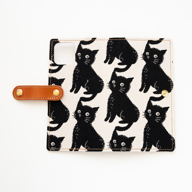 全機種対応 スマホケース 手帳型【 ねこちどり 】