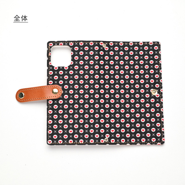 手帳型スマホケースXOXO