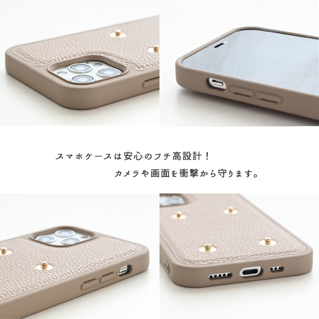 多機種対応 カラーリアケース 【 付け替え がま口ポーチ スマホケース 】 