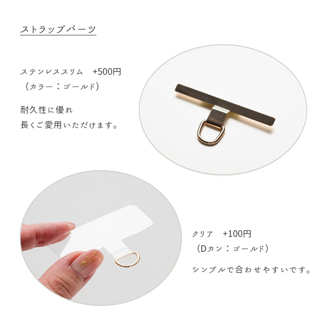 ストラップパーツ