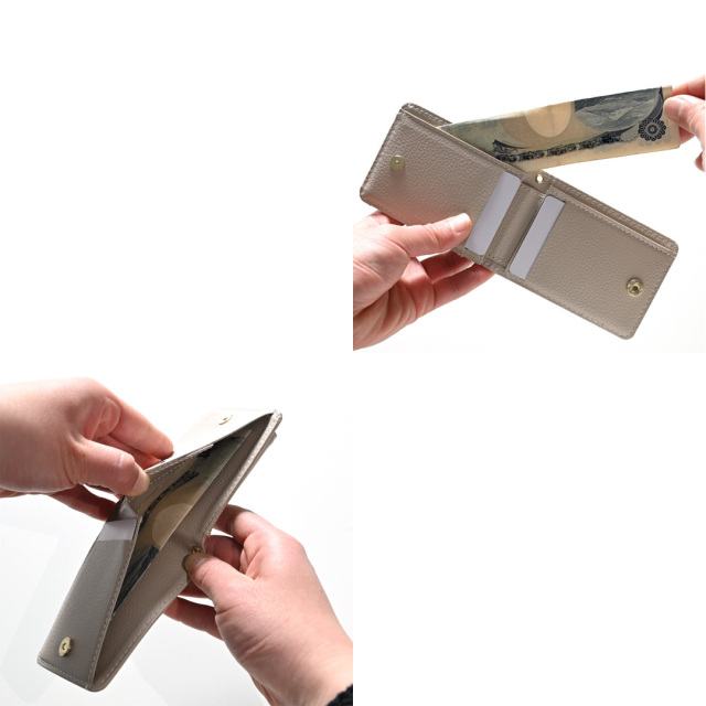 BOX型 コインケース付き クォーターミニウォレット 【 simple - クラシック - 】