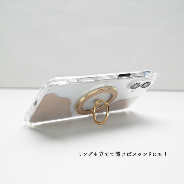 MagSafe 対応 インナーシート ケース スマホリング セット 【 シュリンクレザー 】