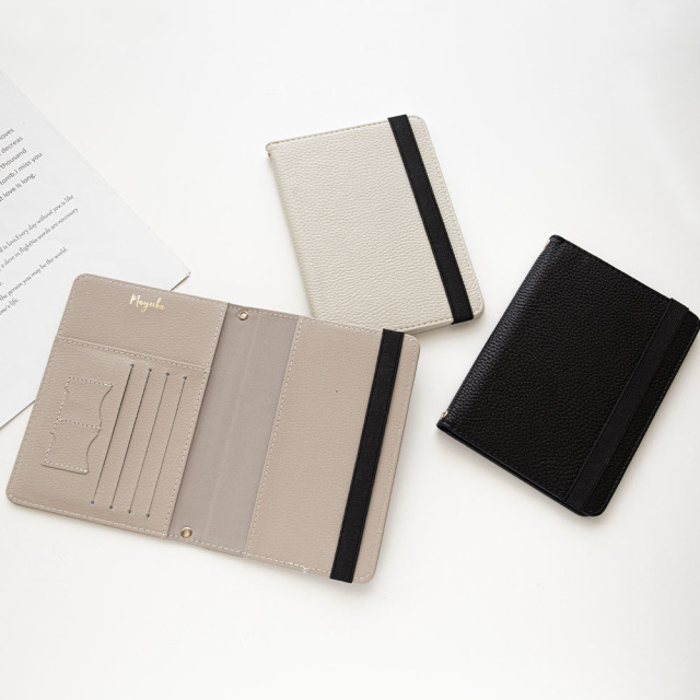 パスポートケース 【 simple 箔 名入れ 】