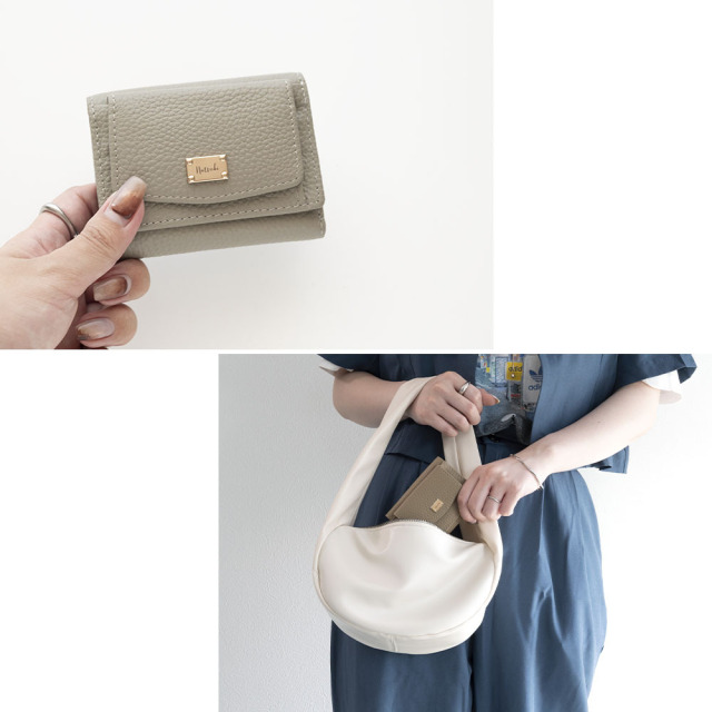 【 ミニウォレット ネームプレート 名入れ 】 