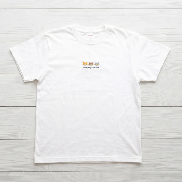 Tシャツ 【 13匹の猫 】