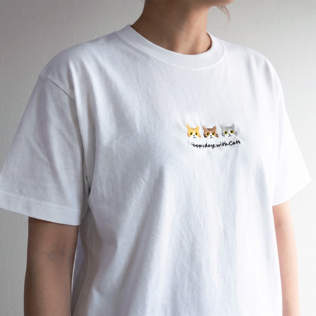 Tシャツ 【 14匹の猫 】