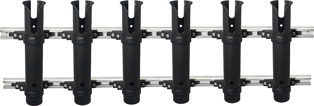 BMOジャパン／2連から 6連ロッドホルダー （可動式）　6連　　73473