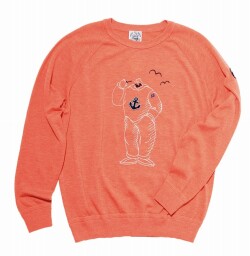 シナコバ／丸首セーター　　21222010　　73436