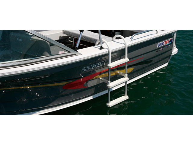 bmojapan 船外機・魚探・エレキ アルミラダーステップ  3段 BMOジャパン ／アルミラダーステップ 3段 長さ85×幅35.5cm 72448