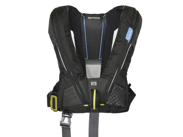 Spinlock スピンロック FOIL PFD ライフジャケット L 黒 新品 SPINLOCKスピンロック＜水圧感知膨張式ライフジャケット VITO