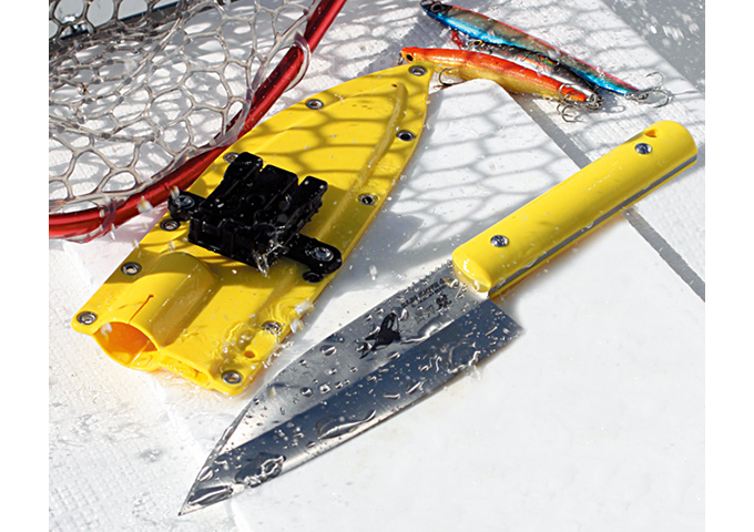 ジー・サカイ／サビナイフ4(出刃シャチ)片刃　☆70279　