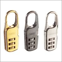 【メール便可】ABUS　ナンバー可変式南京錠152　（シルバー色・ブラック色・ゴールド色）