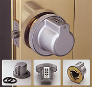 ロックブロックV型（握玉用ダイヤル版）　