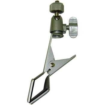 クリップ型カメラブラケット　シルバー色　CB-04